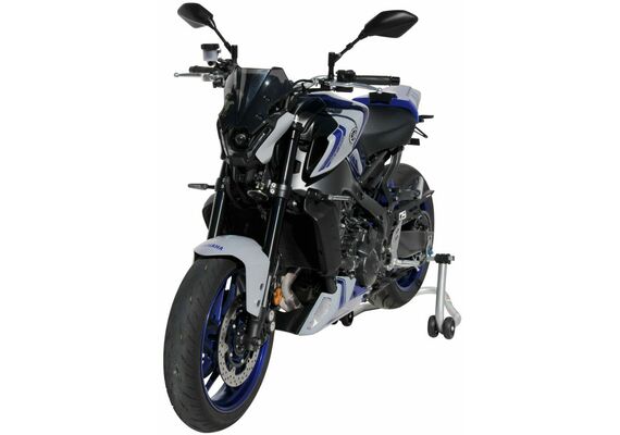 ERMAX ΖΕΛΑΤΊΝΑ YAMAHA MT 09 2021-2023 ΚΟΝΤΉ HYPER 22CM ΣΚΟΎΡΟ ΦΙΜΈ