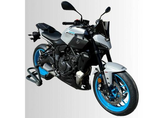 ERMAX ΖΕΛΑΤΊΝΑ YAMAHA MT 07 2025-2026 ΚΟΝΤΉ HYPER 18CM ΣΚΟΎΡΟ ΦΙΜΈ