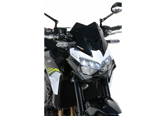 ERMAX ΖΕΛΑΤΊΝΑ KAWASAKI Z 900 2020-2024 ΚΟΝΤΉ HYPER 26CM ΣΚΟΎΡΟ ΦΙΜΈ