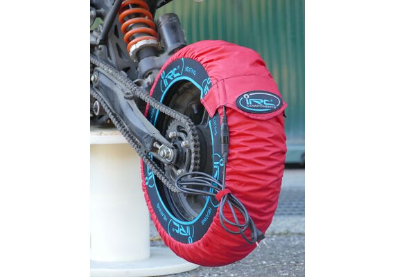 IRC ΚΟΥΒΈΡΤΕΣ ΕΛΑΣΤΙΚΏΝ ΑΓΩΝΙΣΤΙΚΈΣ MEDIUM SUPER MOTO 120-160 120-170 ΚΌΚΚΙΝΕΣ