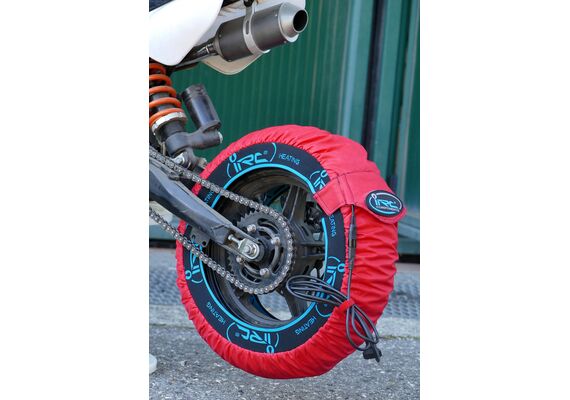 IRC ΚΟΥΒΈΡΤΕΣ ΕΛΑΣΤΙΚΏΝ ΑΓΩΝΙΣΤΙΚΈΣ MEDIUM SUPER MOTO 120-160 120-170 ΚΌΚΚΙΝΕΣ