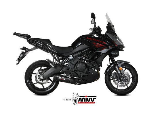 MIVV OVAL ΟΛΌΣΩΜΗ ΕΞΆΤΜΙΣΗ KAWASAKI VERSYS 650 2022-2023 CARBON