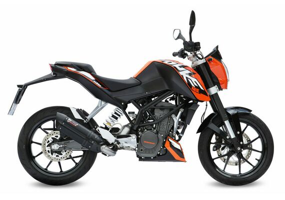 MIVV SUONO ΟΛΌΣΩΜΗ ΕΞΆΤΜΙΣΗ KTM DUKE 125 11-16 DUKE 200 12-14 BLACK