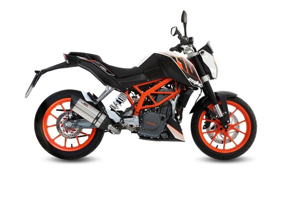 MIVV SUONO ΟΛΌΣΩΜΗ ΕΞΆΤΜΙΣΗ KTM DUKE 390 2013-2016 ST. STEEL