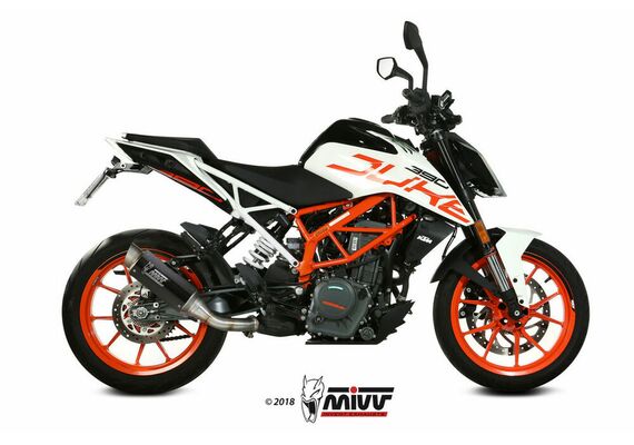 MIVV GPPRO ΤΕΛΙΚΌ ΕΞΆΤΜΙΣΗΣ KTM DUKE 125 390 RC 125 390 2017-2020 CARBON