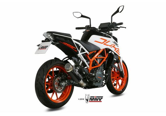 MIVV GPPRO ΤΕΛΙΚΌ ΕΞΆΤΜΙΣΗΣ KTM DUKE 125 390 RC 125 390 2017-2020 CARBON