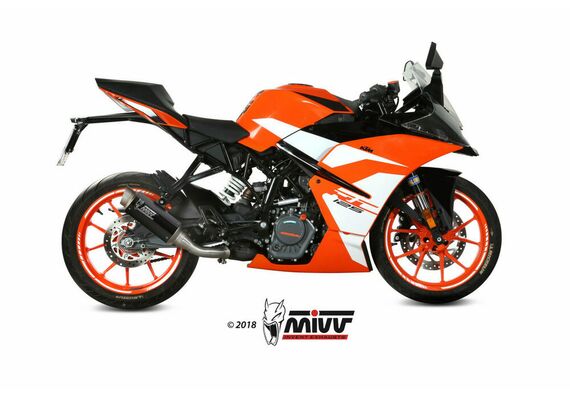 MIVV GPPRO ΤΕΛΙΚΌ ΕΞΆΤΜΙΣΗΣ KTM DUKE 125 390 RC 125 390 2017-2020 CARBON