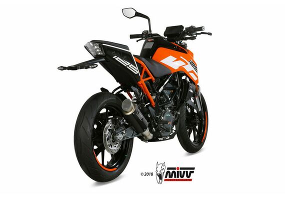 MIVV GPPRO ΤΕΛΙΚΌ ΕΞΆΤΜΙΣΗΣ KTM DUKE 125 390 RC 125 390 2017-2020 CARBON
