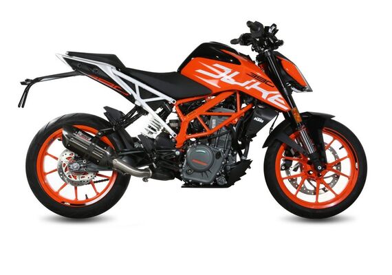 MIVV SUONO ΤΕΛΙΚΌ ΕΞΆΤΜΙΣΗΣ KTM DUKE 125 390 RC 125 390 2017-2020 BLACK