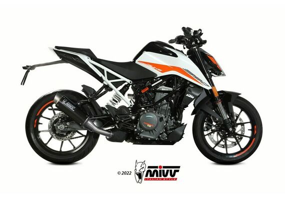 MIVV GPPRO ΤΕΛΙΚΌ ΕΞΆΤΜΙΣΗΣ KTM DUKE 125 390 2021-2023 CARBON