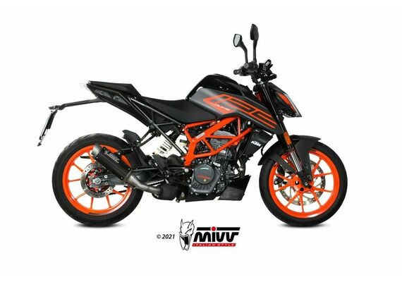 MIVV GPPRO ΤΕΛΙΚΌ ΕΞΆΤΜΙΣΗΣ KTM DUKE 125 390 2021-2023 CARBON