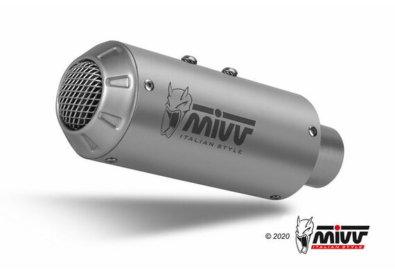 MIVV MK3 ΤΕΛΙΚΌ ΕΞΆΤΜΙΣΗΣ KTM DUKE 125 390 2021-2023 ST. STEEL