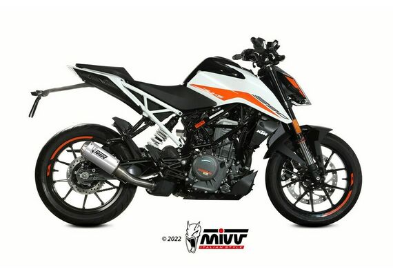 MIVV MK3 ΤΕΛΙΚΌ ΕΞΆΤΜΙΣΗΣ KTM DUKE 125 390 2021-2023 ST. STEEL