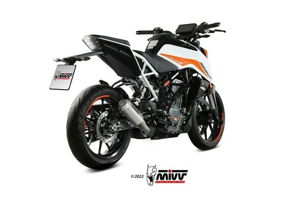 MIVV MK3 ΤΕΛΙΚΌ ΕΞΆΤΜΙΣΗΣ KTM DUKE 125 390 2021-2023 ST. STEEL