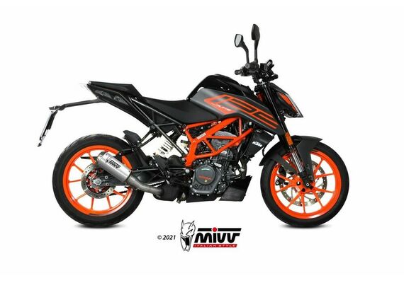 MIVV MK3 ΤΕΛΙΚΌ ΕΞΆΤΜΙΣΗΣ KTM DUKE 125 390 2021-2023 ST. STEEL