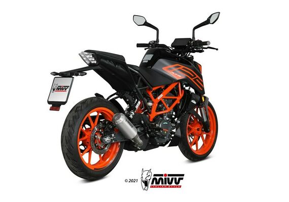 MIVV MK3 ΤΕΛΙΚΌ ΕΞΆΤΜΙΣΗΣ KTM DUKE 125 390 2021-2023 ST. STEEL