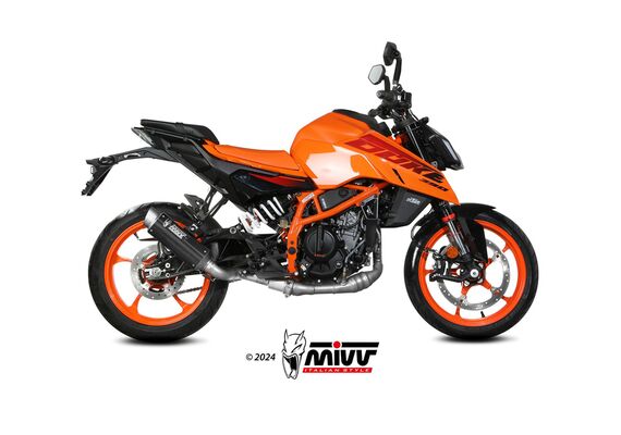 MIVV GPPRO ΤΕΛΙΚΌ ΕΞΆΤΜΙΣΗΣ KTM DUKE 390 2024-2025 CARBON