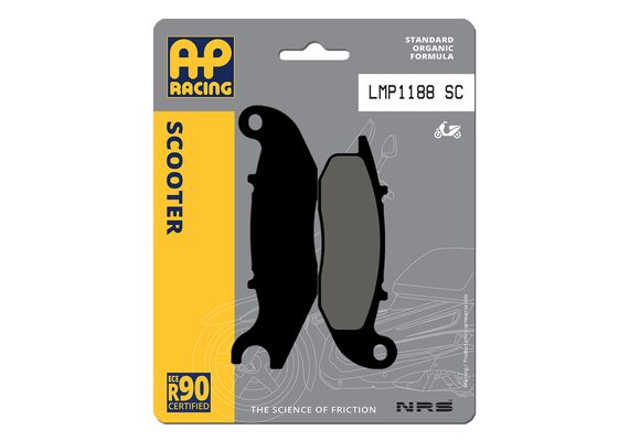 AP RACING ΤΑΚΆΚΙΑ ΕΜΠΡΌΣ HONDA INNOVA 125 2003-2010 ΟΡΓΑΝΙΚΆ