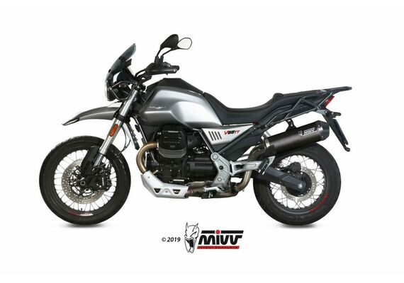 MIVV OVAL ΤΕΛΙΚΌ ΕΞΆΤΜΙΣΗΣ MOTO GUZZI V85 TT 2019-2024 CARBON