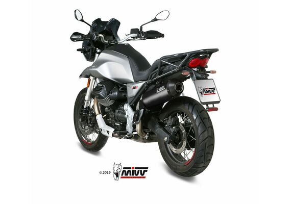 MIVV OVAL ΤΕΛΙΚΌ ΕΞΆΤΜΙΣΗΣ MOTO GUZZI V85 TT 2019-2024 CARBON