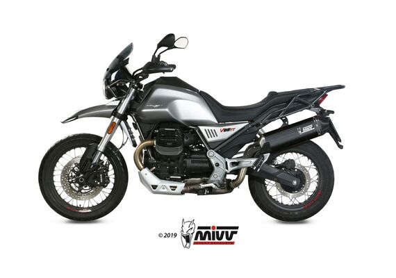 MIVV SPEED EDGE ΤΕΛΙΚΌ ΕΞΆΤΜΙΣΗΣ MOTO GUZZI V85 TT 2019-2024 BLACK