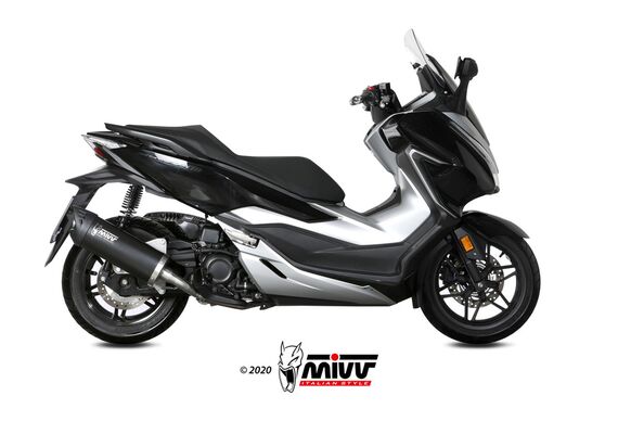 MIVV MOVER ΤΕΛΙΚΌ ΕΞΆΤΜΙΣΗΣ HONDA FORZA 300 2018-2020 BLACK