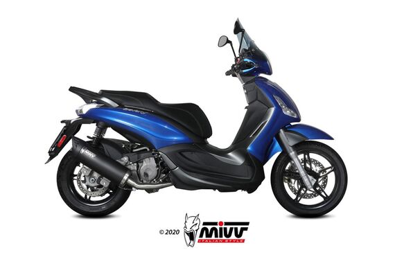 MIVV MOVER ΟΛΌΣΩΜΗ ΕΞΆΤΜΙΣΗ PIAGGIO BEVERLY 350 2017-2020 BLACK