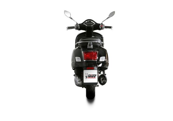 MIVV MOVER ΤΕΛΙΚΌ ΕΞΆΤΜΙΣΗΣ PIAGGIO VESPA GTS 300 2021-2024 BLACK
