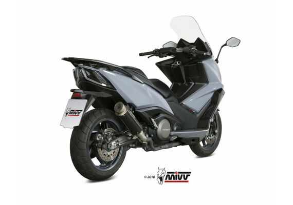 MIVV GPPRO ΤΕΛΙΚΌ ΕΞΆΤΜΙΣΗΣ KYMCO AK 550 2017-2020 BLACK