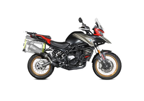 MIVV SPEED EDGE ΤΕΛΙΚΌ ΕΞΆΤΜΙΣΗΣ QJ MOTOR SRT 800 S X SX 2024-2025 BLACK