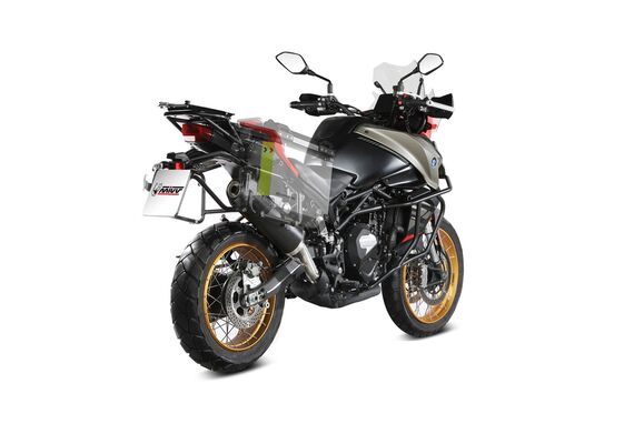 MIVV OVAL ΤΕΛΙΚΌ ΕΞΆΤΜΙΣΗΣ QJ MOTOR SRT 800 S X SX 2024-2025 BLACK