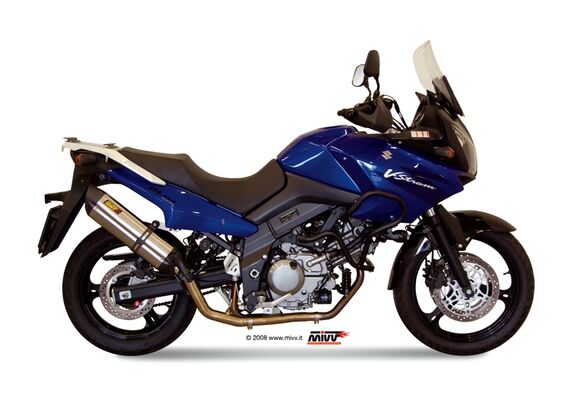 MIVV SUONO ΟΛΌΣΩΜΗ ΕΞΆΤΜΙΣΗ SUZUKI V STROM 650 2004-2006 ST. STEEL