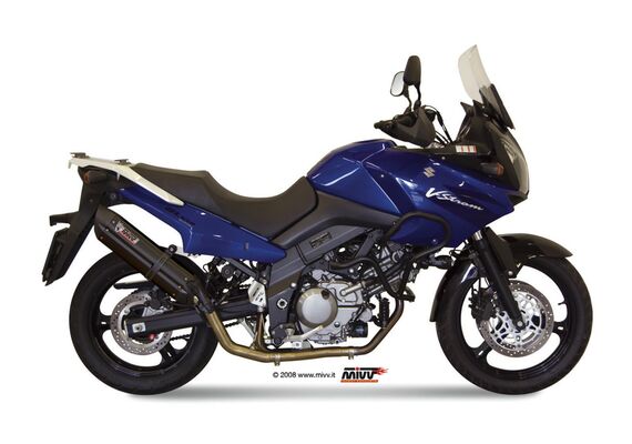 MIVV SUONO ΟΛΌΣΩΜΗ ΕΞΆΤΜΙΣΗ SUZUKI V STROM 650 2004-2006 BLACK