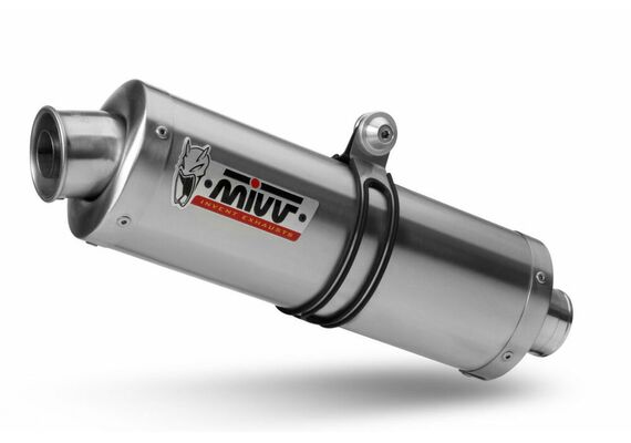 MIVV OVAL ΟΛΌΣΩΜΗ ΕΞΆΤΜΙΣΗ SUZUKI V STROM 650 2007-2011 ST. STEEL