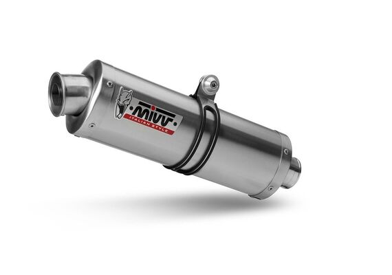 MIVV OVAL ΤΕΛΙΚΌ ΕΞΆΤΜΙΣΗΣ SUZUKI GSF 1250 BANDIT 07-16 GSX 1250FA 09-16 ST. STEEL