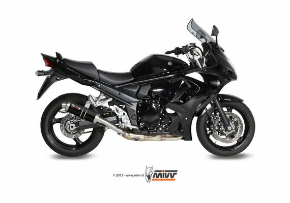 MIVV GP ΤΕΛΙΚΌ ΕΞΆΤΜΙΣΗΣ SUZUKI GSF 1250 BANDIT 07-16 GSX 1250FA 09-16 BLACK