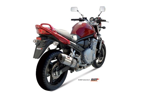 MIVV SUONO ΤΕΛΙΚΌ ΕΞΆΤΜΙΣΗΣ SUZUKI GSF 650 BANDIT GSXF 650 2007-2015 ST. STEEL
