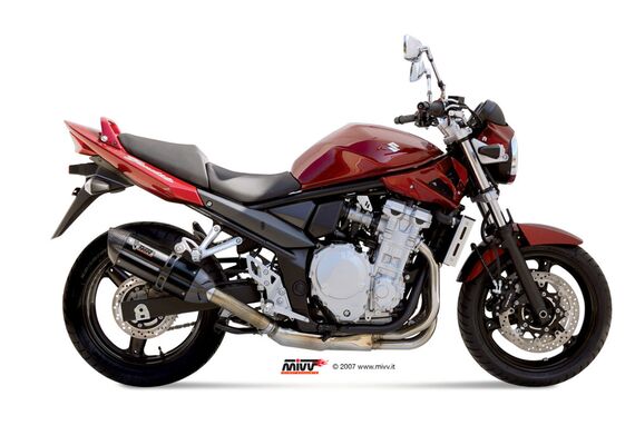 MIVV SUONO ΤΕΛΙΚΌ ΕΞΆΤΜΙΣΗΣ SUZUKI GSF 650 BANDIT GSXF 650 2007-2015 BLACK