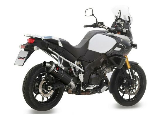 MIVV DAKAR ΤΕΛΙΚΌ ΕΞΆΤΜΙΣΗΣ SUZUKI V STROM 1000 14-19 1050 20-24 BLACK
