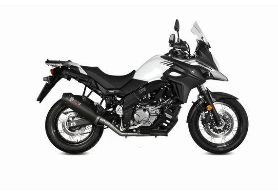 MIVV OVAL ΟΛΌΣΩΜΗ ΕΞΆΤΜΙΣΗ SUZUKI V STROM 650 2017-2023 CARBON