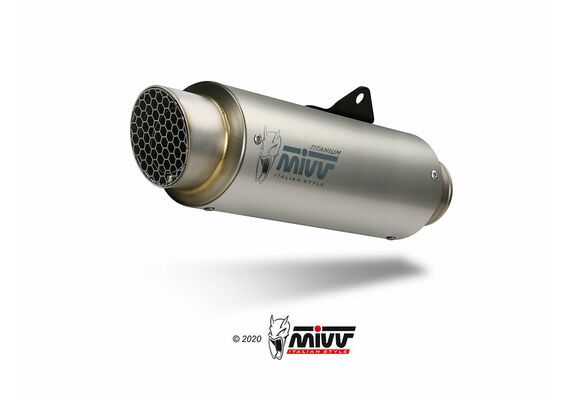 MIVV GPPRO ΤΕΛΙΚΌ ΕΞΆΤΜΙΣΗΣ SUZUKI GSXR 1000 2017-2020 TITANIUM