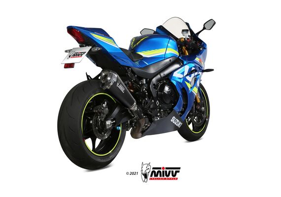 MIVV DELTA RACE ΤΕΛΙΚΌ ΕΞΆΤΜΙΣΗΣ SUZUKI GSXR 1000 2017-2020 BLACK