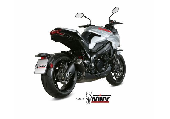 MIVV MK3 ΤΕΛΙΚΌ ΕΞΆΤΜΙΣΗΣ SUZUKI KATANA 2019-2024 BLACK