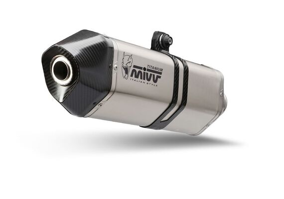 MIVV SPEED EDGE ΤΕΛΙΚΆ ΕΞΆΤΜΙΣΗΣ SUZUKI GSXR 1300 HAYABUSA 2021-2024 TITANIUM