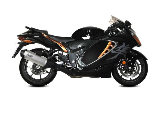 MIVV SPEED EDGE ΤΕΛΙΚΆ ΕΞΆΤΜΙΣΗΣ SUZUKI GSXR 1300 HAYABUSA 2021-2024 TITANIUM