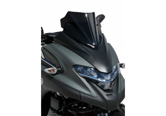 ERMAX ΖΕΛΑΤΊΝΑ YAMAHA TRICITY 300 2020-2024 ΚΟΝΤΉ 30CM ΣΚΟΎΡΟ ΦΙΜΈ