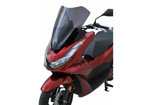 ERMAX ΖΕΛΑΤΊΝΑ HONDA PCX 125 2021-2024 ΚΟΝΤΉ 53CM ΣΚΟΎΡΟ ΦΙΜΈ