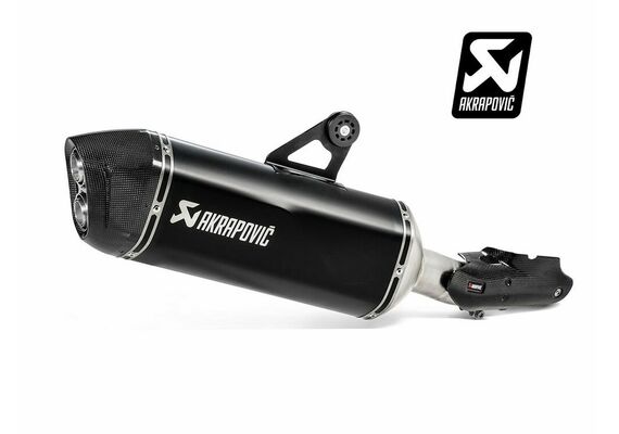 AKRAPOVIC ΤΕΛΙΚΌ ΕΞΆΤΜΙΣΗΣ BMW R 1250GS /ADVENTURE 2019-2023 BLACK TITANIUM