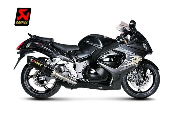AKRAPOVIC RACING LINE ΟΛΌΣΩΜΗ ΕΞΆΤΜΙΣΗ SUZUKI GSXR 1300 HAYABUSA 2008-2017 CARBON