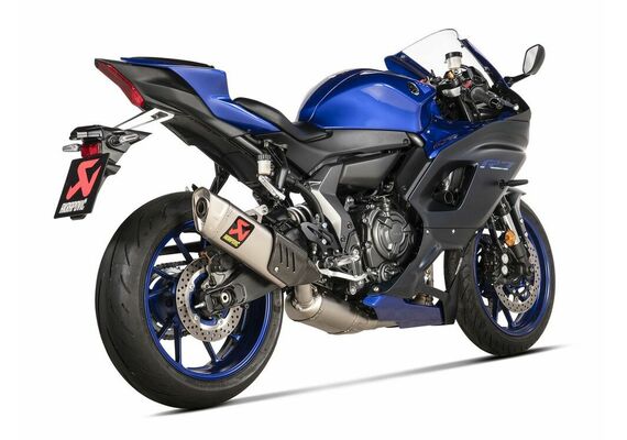 AKRAPOVIC RACING LINE ΟΛΌΣΩΜΗ ΕΞΆΤΜΙΣΗ YAMAHA YZF R7 2022-2024 TITANIUM